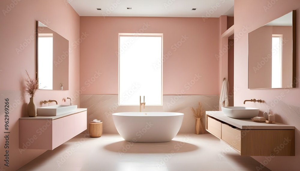 Photo interior modern design room 3d illustration Photo interior modern design room 3d illustration