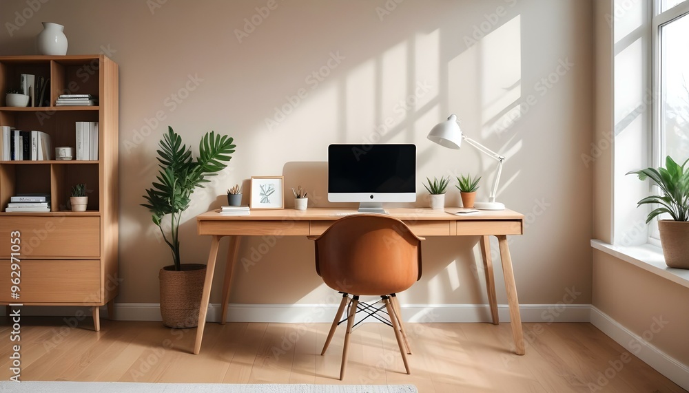 Photo interior modern design room 3d illustration Photo interior modern design room 3d illustration