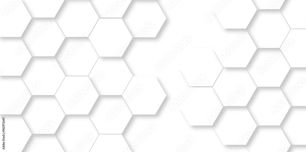 Abstract 3d white hexagon realistic mesh cell honeycomb texture. geometric white grid emboss hexagonal background. luxury white pattern. Abstract 3d white hexagon realistic mesh cell honeycomb texture. geometric white grid emboss hexagonal background. luxury white pattern.