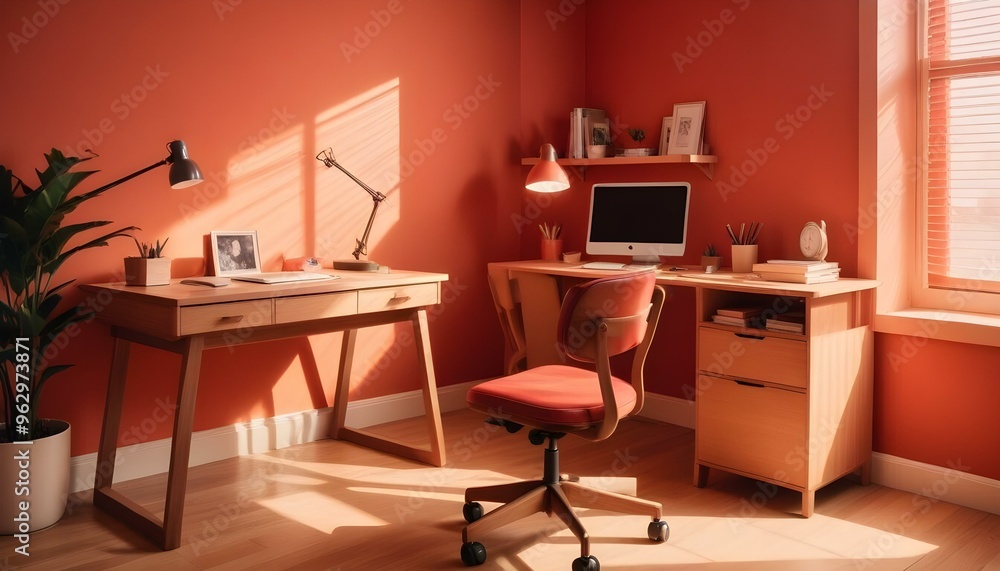 Photo interior modern design room 3d illustration Photo interior modern design room 3d illustration