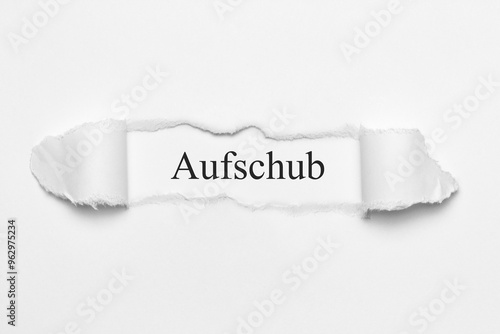 Aufschub 