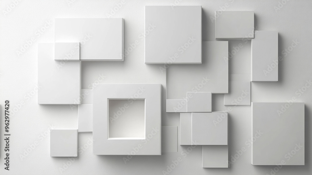 Abstract background dark blue with modern corporate concept and square element shapes, Abstract. Embossed Hexagon , honeycomb white background. Abstract background dark blue with modern corporate concept and square element shapes, Abstract. Embossed Hexagon , honeycomb white background.