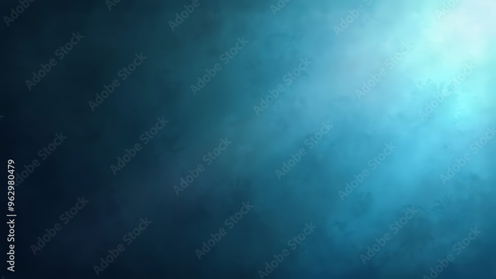 Dark grainy background, glowing blue abstract noise texture shape on black banner poster header backdrop, copy space Dark grainy background, glowing blue abstract noise texture shape on black banner poster header backdrop, copy space