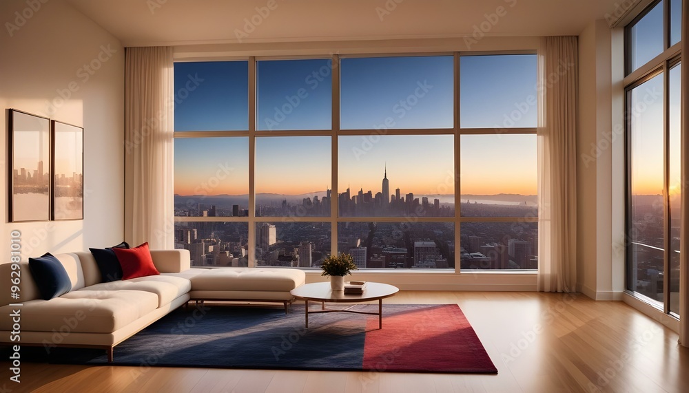 Photo interior modern design room 3d illustration Photo interior modern design room 3d illustration