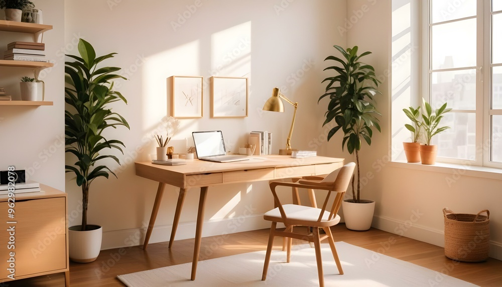Photo interior modern design room 3d illustration Photo interior modern design room 3d illustration