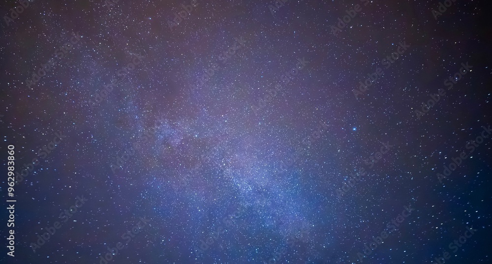 Fototapeta premium background with stars and milky ways