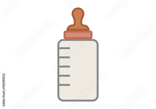 Biberón de leche para bebe