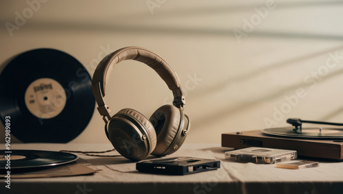 Minimalist Lofi Chill Hip-Hop Music Studio Setup