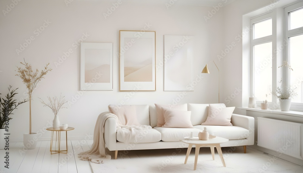 Photo interior modern design room 3d illustration Photo interior modern design room 3d illustration