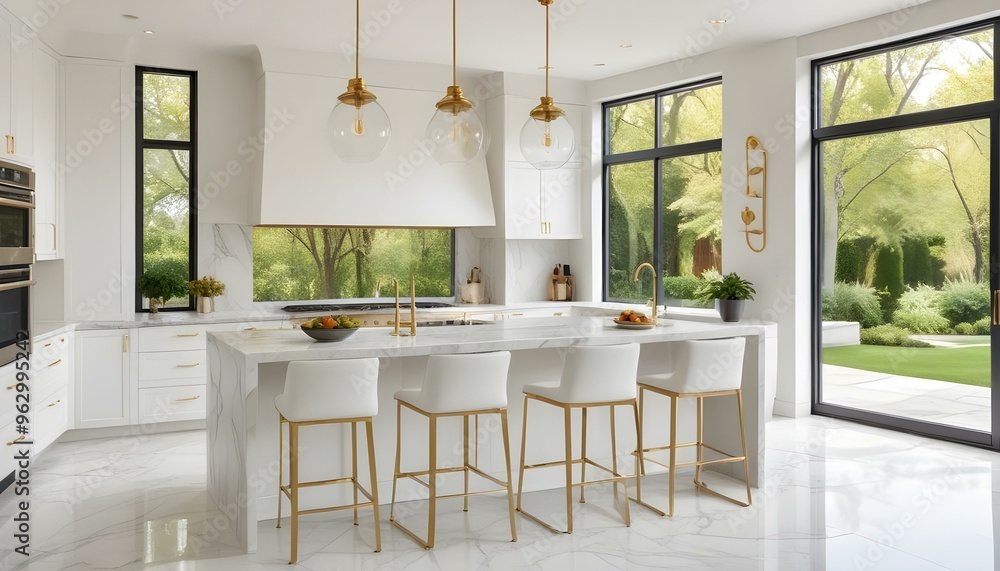 Photo interior modern design room 3d illustration Photo interior modern design room 3d illustration