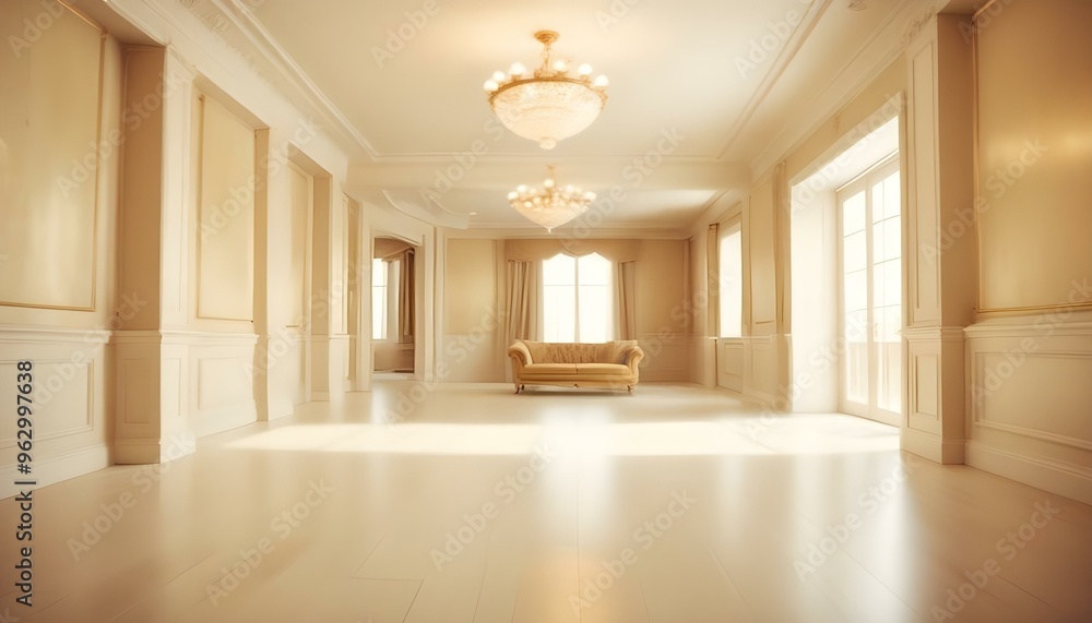Photo interior modern design room 3d illustration Photo interior modern design room 3d illustration