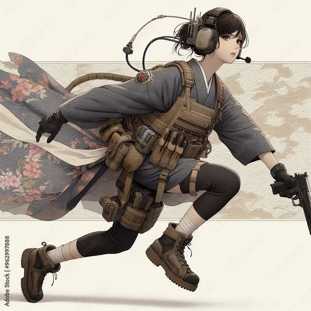 Naklejka premium Embellished Emissary