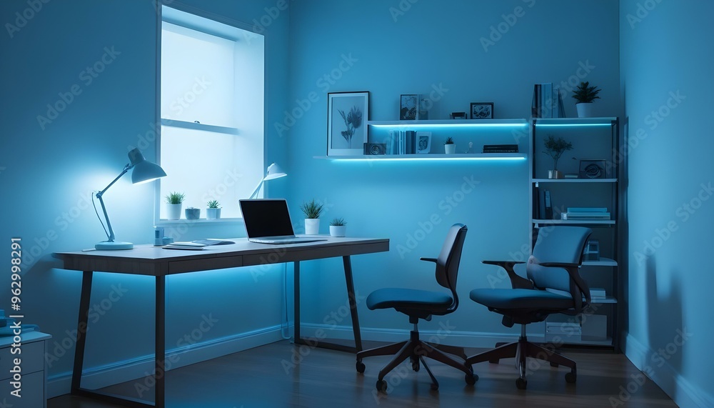 Photo interior modern design room 3d illustration Photo interior modern design room 3d illustration