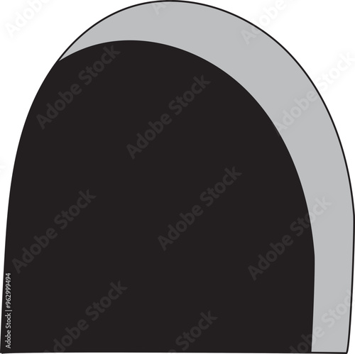 Hole in the ground with cracks. Cleft in the ground. Burrow in the ground