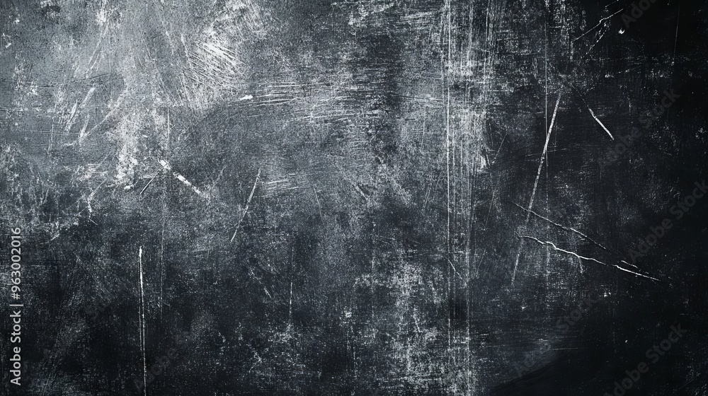 Gray grunge textured background with visible scratches, distressed and weathered surface ideal for industrial design, vintage themes, or digital art projects requiring a rugged, worn-out look.