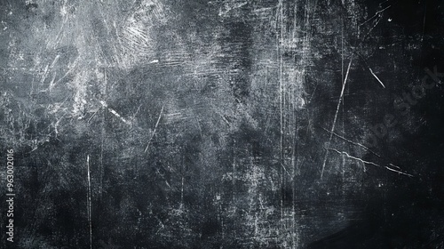 Obraz na płótnie Gray grunge textured background with visible scratches, distressed and weathered surface ideal for industrial design, vintage themes, or digital art projects requiring a rugged, worn-out look. w salonie