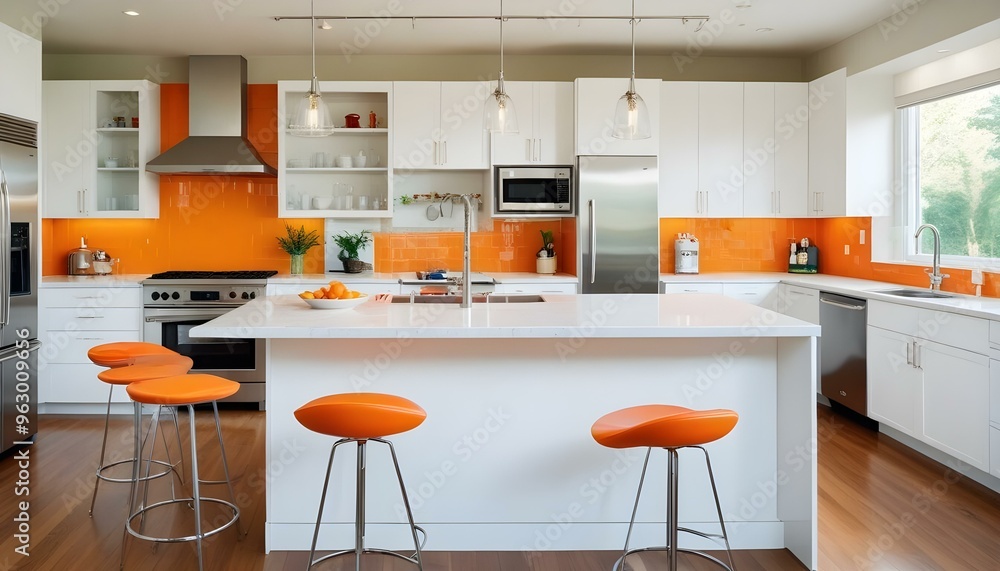 Photo interior modern design room 3d illustration