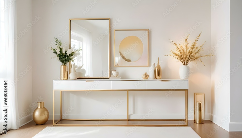 Photo interior modern design room 3d illustration Photo interior modern design room 3d illustration