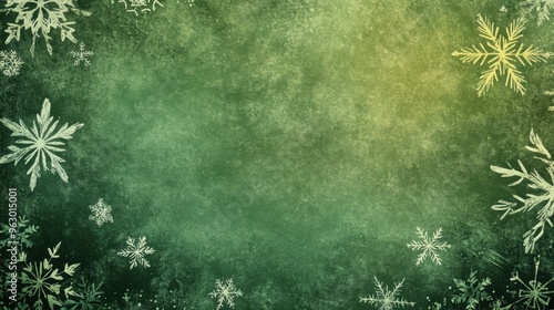 Wallpaper Mural Textured green background with subtle patterns evoking the holiday spirit, perfect for a classic seasonal design. Torontodigital.ca