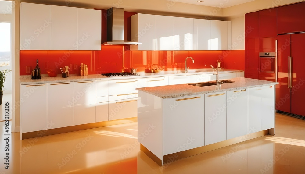 Photo interior modern design room 3d illustration Photo interior modern design room 3d illustration