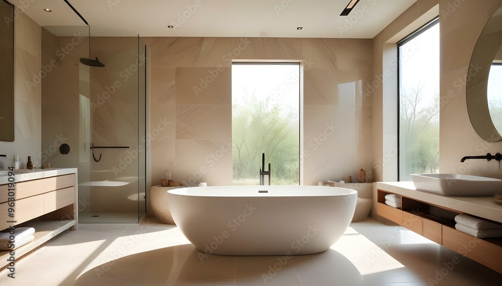 Photo interior modern design room 3d illustration Photo interior modern design room 3d illustration