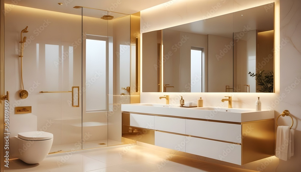 Photo interior modern design room 3d illustration Photo interior modern design room 3d illustration