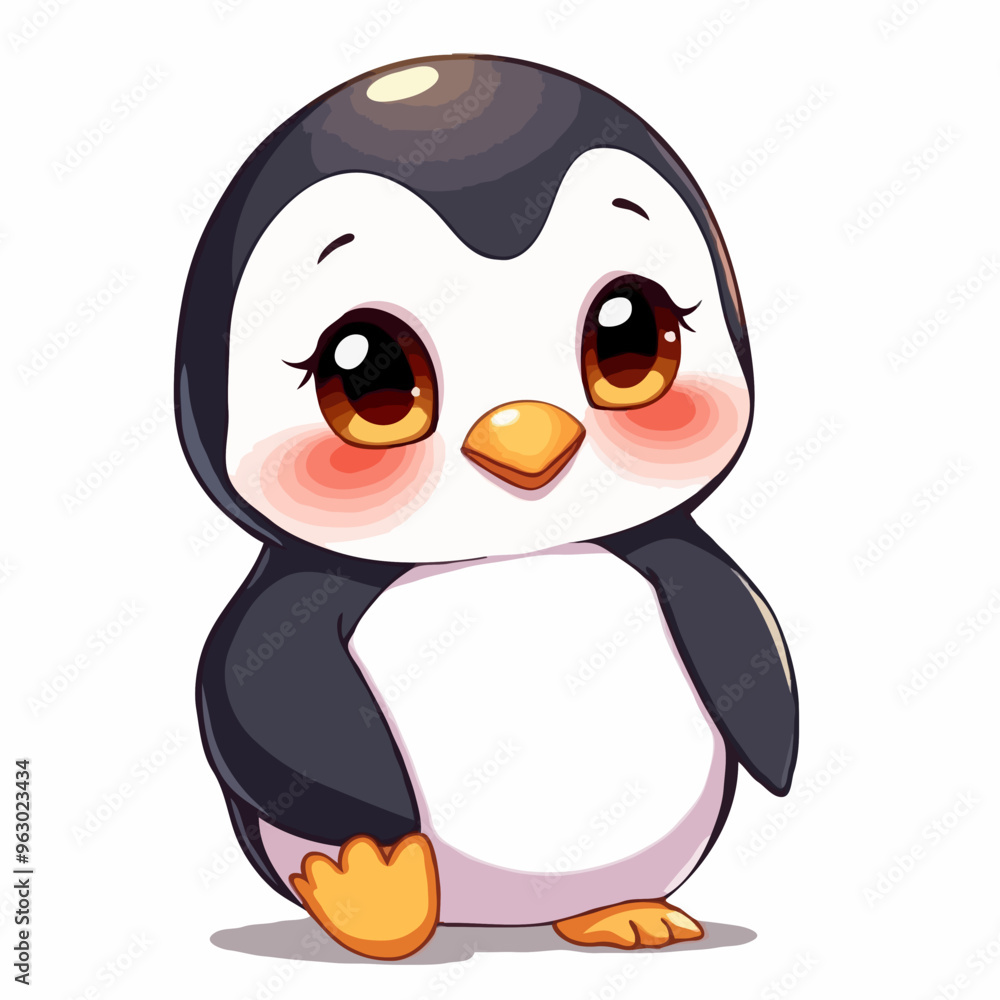 Obraz premium Pinguin Charakter