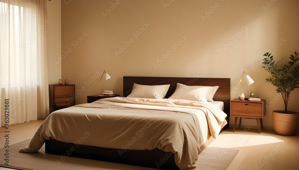 Photo interior modern design room 3d illustration Photo interior modern design room 3d illustration