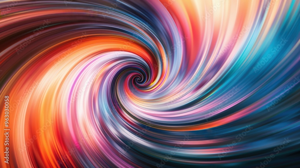 Captivating abstract design showcasing a swirling vortex of colors, evoking a powerful feeling of movement and artistic vitality. Captivating abstract design showcasing a swirling vortex of colors, evoking a powerful feeling of movement and artistic vitality.