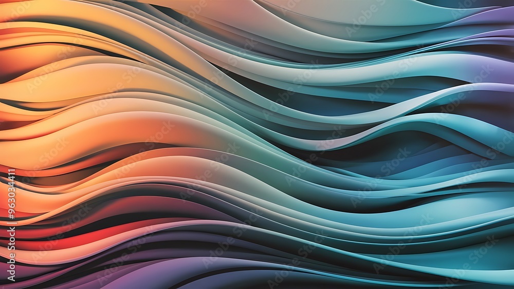Abstract background with smooth lines and waves. Abstract background with smooth lines and waves.