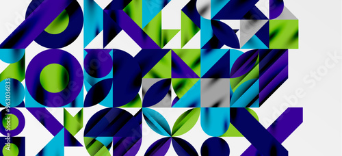 Geometric neo patterns. Abstract background for covers, banners, flyers and posters and other templates