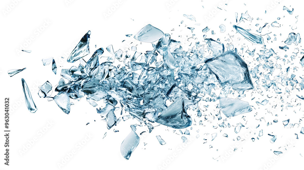 Abstract Shattered Glass Background Texture Abstract Shattered Glass Background Texture