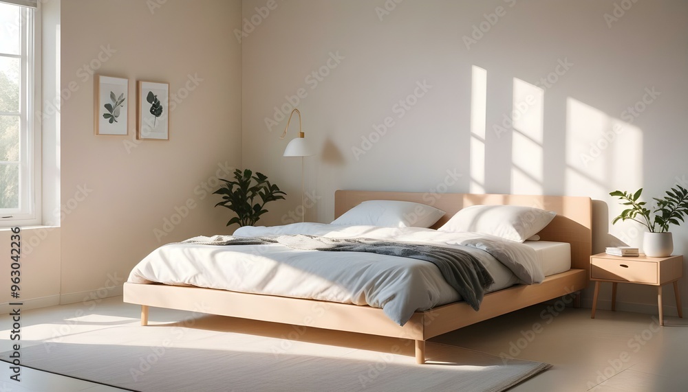 Photo interior modern design room 3d illustration Photo interior modern design room 3d illustration