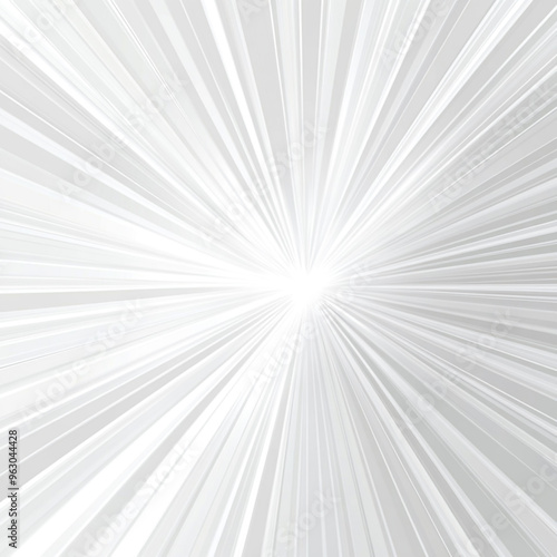 Abstract radial light burst with monochrome tones and dynamic beams 단색 톤과 역동적인 광선의 추상적인 방사형 빛 폭발