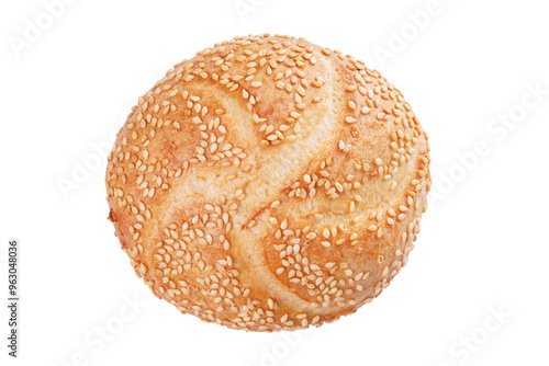 german bread roll with sesame seeds known as Sesambroetchen