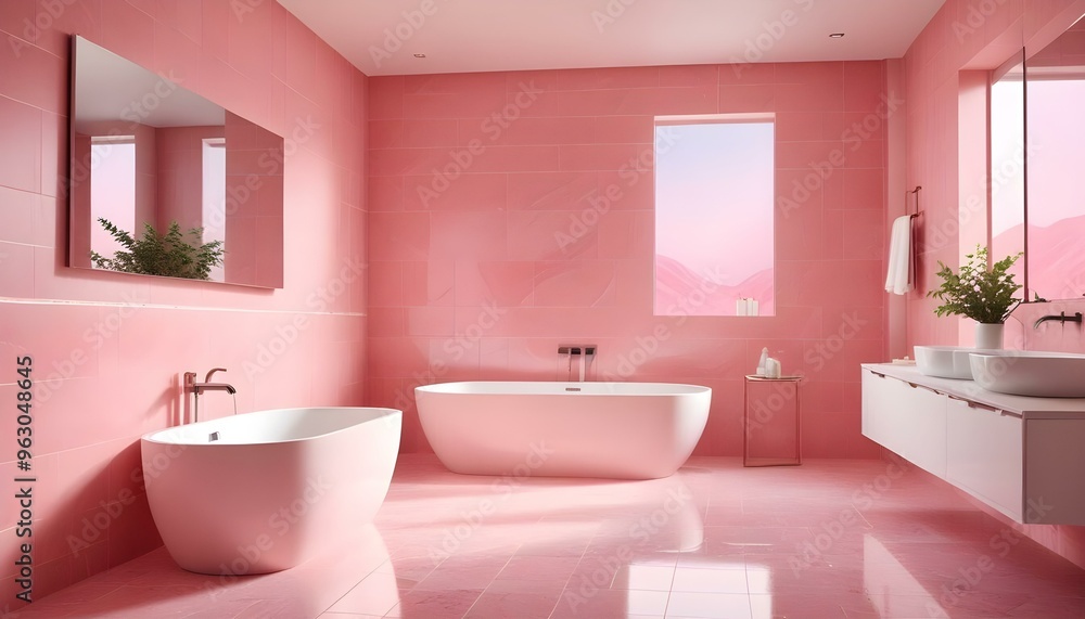 Photo interior modern design room 3d illustration Photo interior modern design room 3d illustration