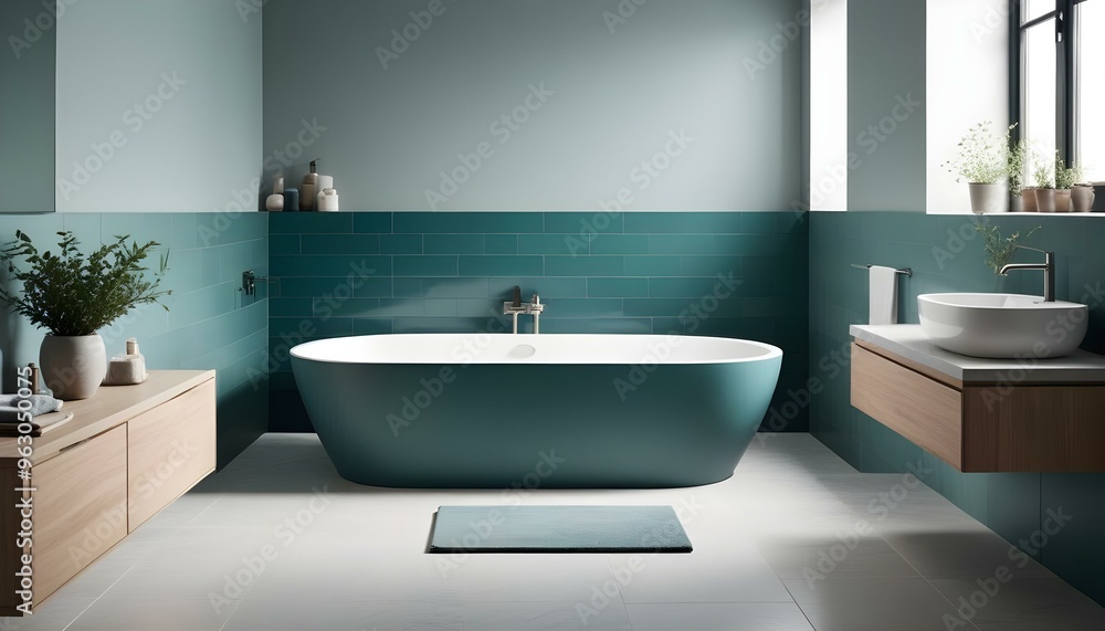 Photo interior modern design room 3d illustration Photo interior modern design room 3d illustration