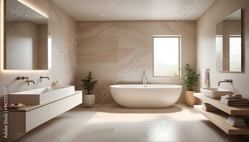 Photo interior modern design room 3d illustration