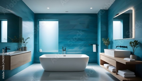 Photo interior modern design room 3d illustration