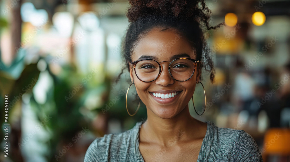 A person smiles joyfully while reading their job offer email on a laptop. A person smiles joyfully while reading their job offer email on a laptop.