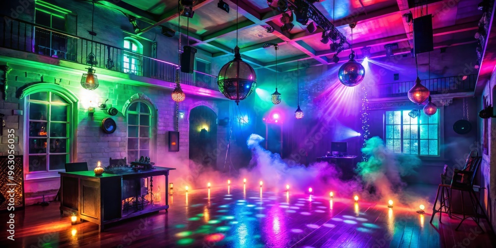 Obraz premium lights in the city