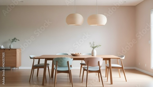 Wallpaper Mural Photo interior modern design room 3d illustration Torontodigital.ca