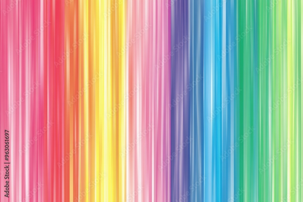 Obraz premium Radiant rainbow gradient background with smooth color transition
