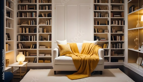 Photo interior modern design room 3d illustration