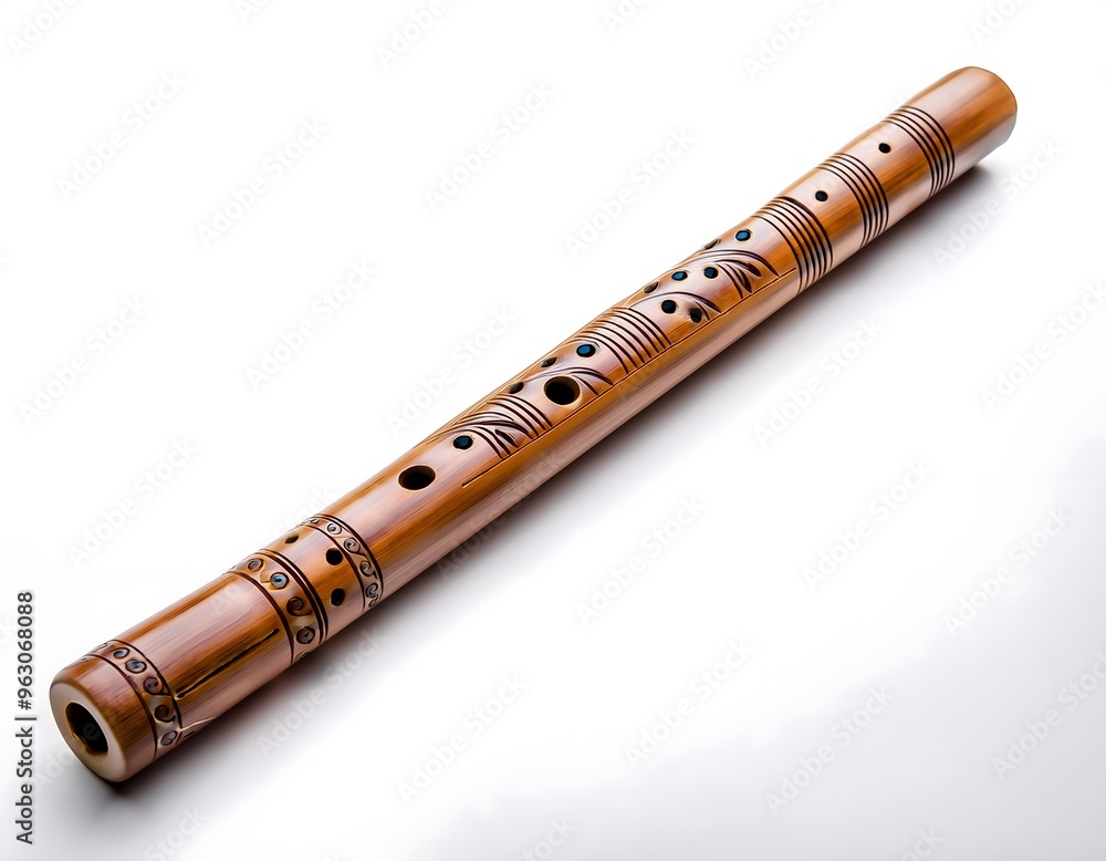 Naklejka premium Native American Flute