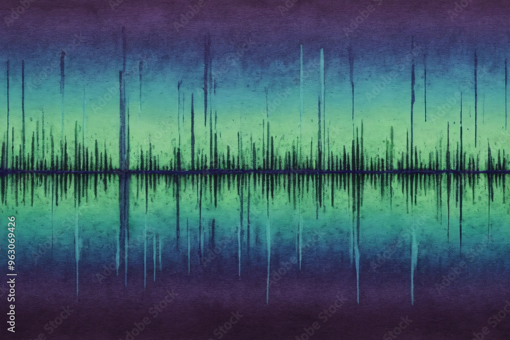 Artificial Intelligence. Sound Wave Images. Artificial Intelligence. Sound Wave Images.