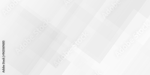 Vector paper wave technology smooth carve blank white gradient abstract diamond triangle line overlapping texture background. geometric white empty square creative diamond concept wall web design.