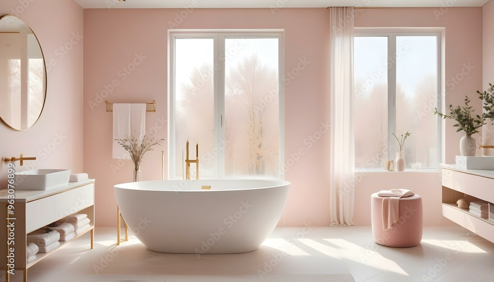 Photo interior modern design room 3d illustration Photo interior modern design room 3d illustration