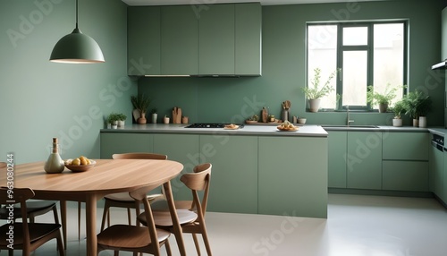 Photo interior modern design room 3d illustration