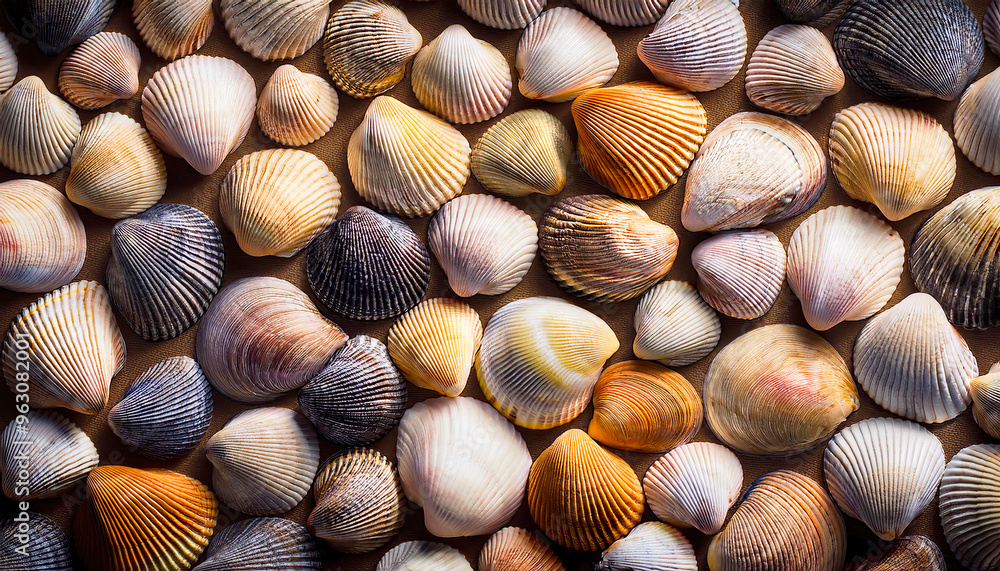 Shells background Shells background